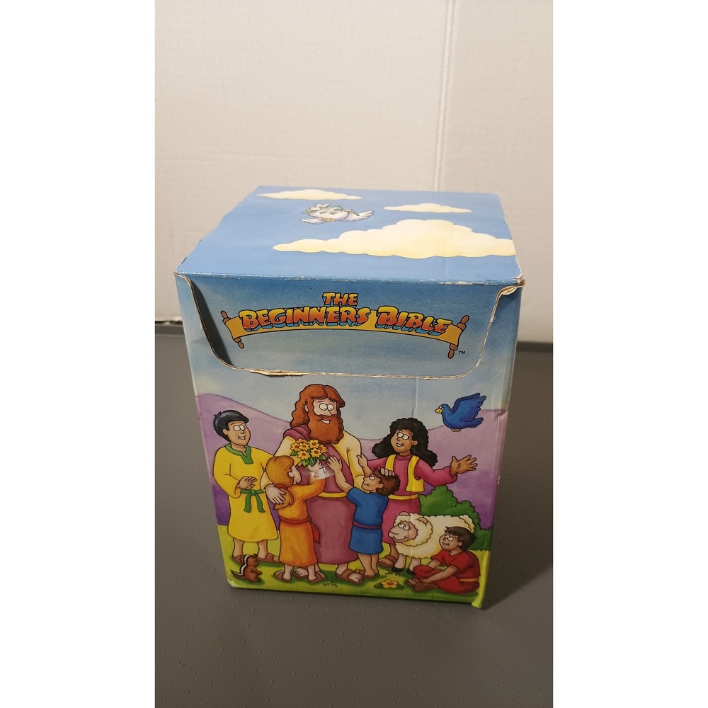 Grolier The Beginners Bible Flashcards Kids OS Blue Good Religious Educational